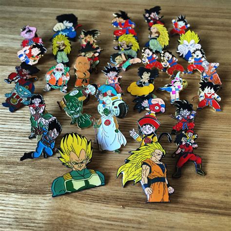 dragon ball z hat pins|Dragon Ball Z Pins